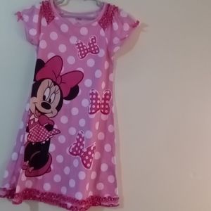 Disney Girls Minnie Mouse Dress/Nighty